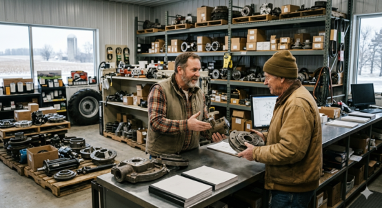 Como vender peças agrícolas fora da safra