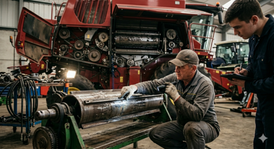 Como identificar desgaste em peças de colheitadeiras antes da quebra