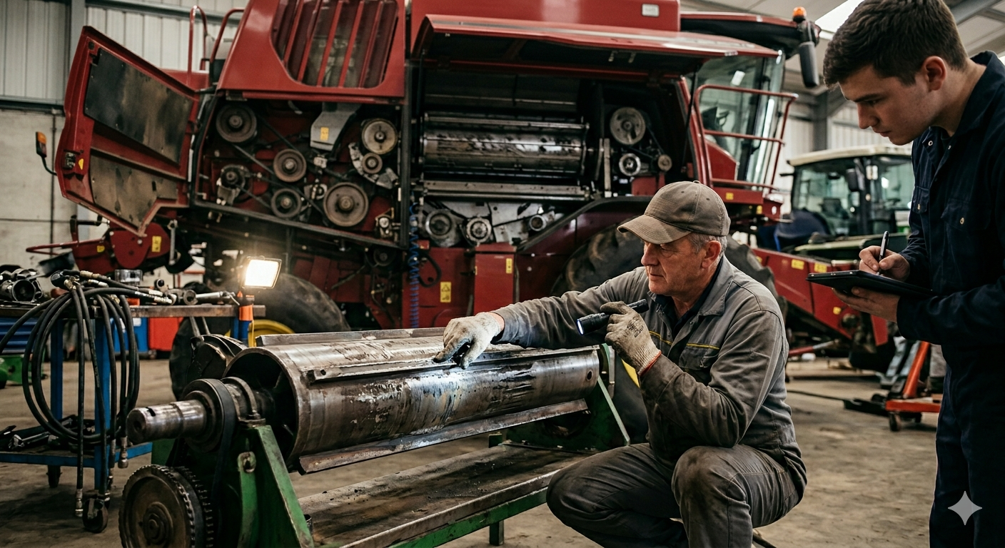 Como identificar desgaste em peças de colheitadeiras antes da quebra