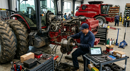 Tecnologia e reposição de peças agrícolas